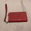 Michael Kors Red Wristlet Wallet