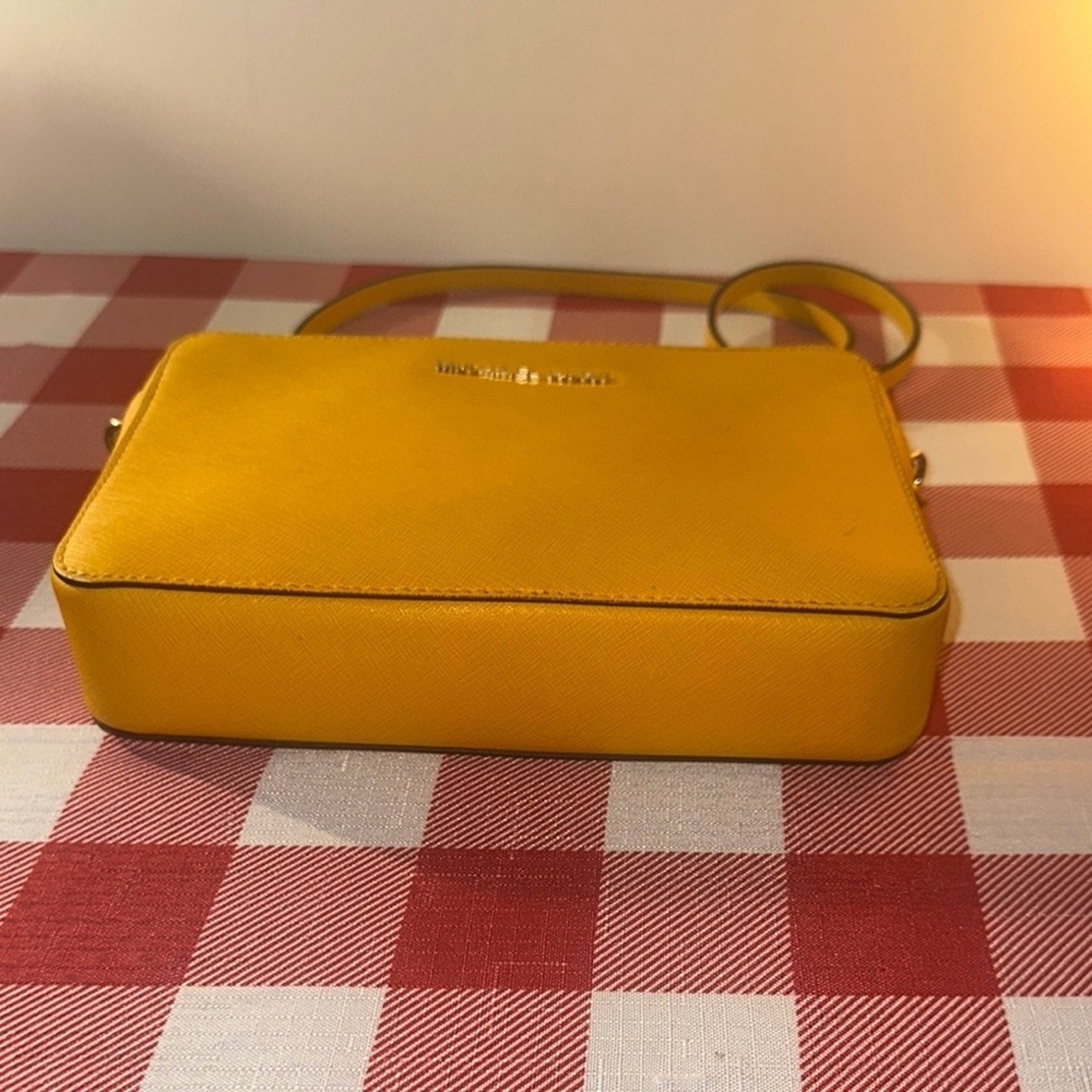 Michael Kors Jet Set Large Saffiano Leather Crossbody Bag