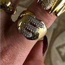 NEW 18K GOLD PLATED RING