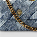 MICRO DENIM KENSINGTON BAG Kurt Geiger London NWOT