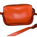 Love Moschino Orange Leather Crossbody Bag