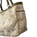 Coach Gallery Optic Signature East West Tote F17881 NWT