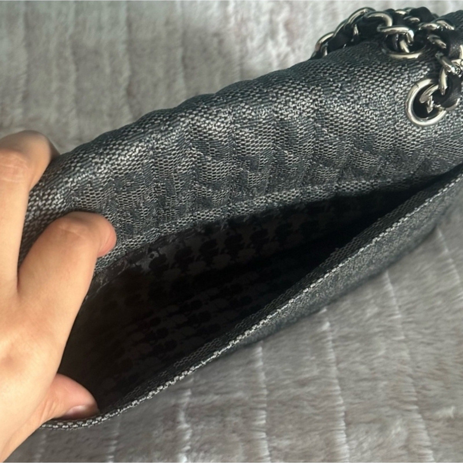 Karl Lagerfeld Convertible MonogramCrossbody NWOT