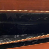 Salvatore Ferragamo tote bag leather Brown Gancini gold hardware shoulder