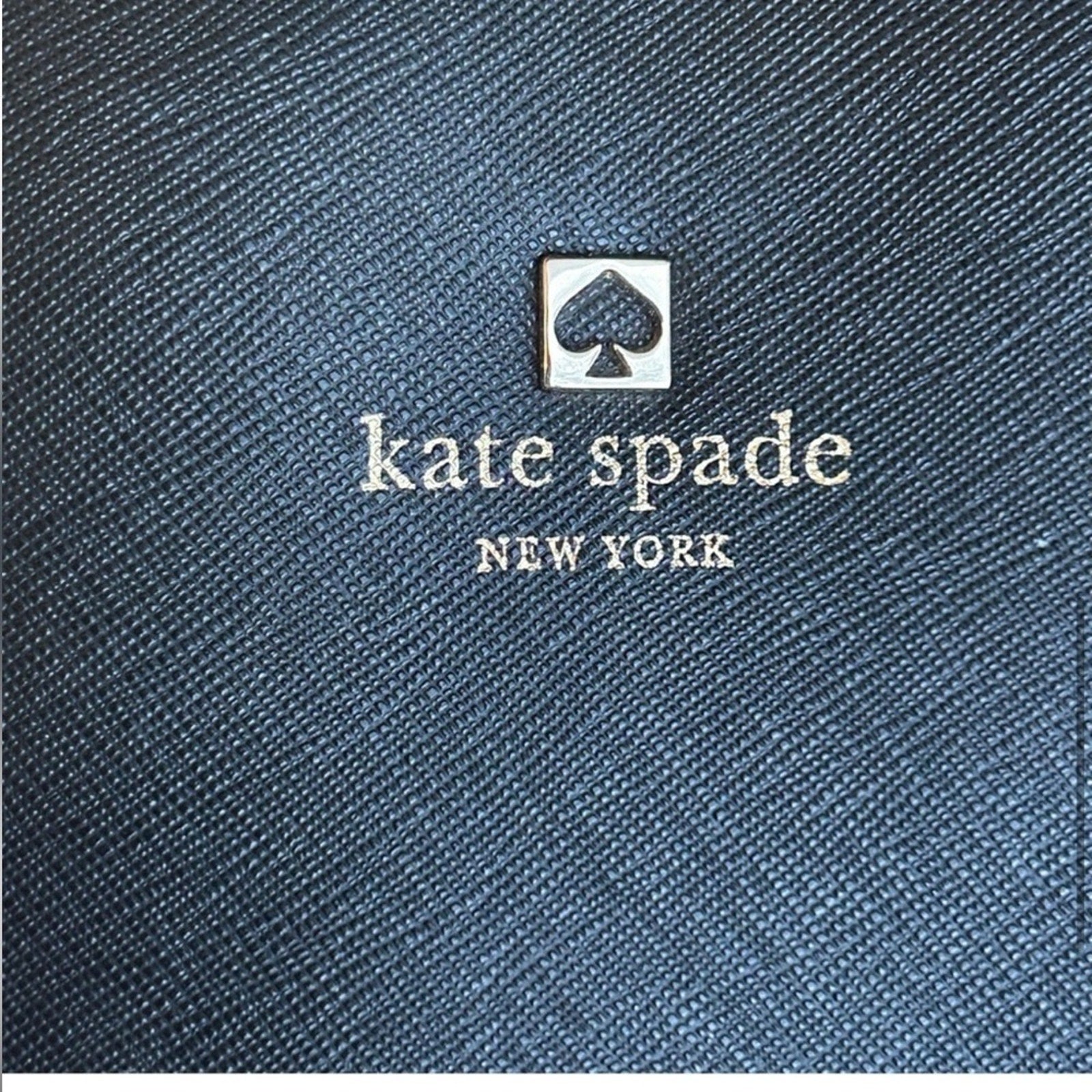 Kate Spade ♠️ Cove Street Airel Black Saffiano Leather Large Tote Bag