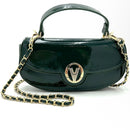 Valentino Orlandi Elegant Green Handbag