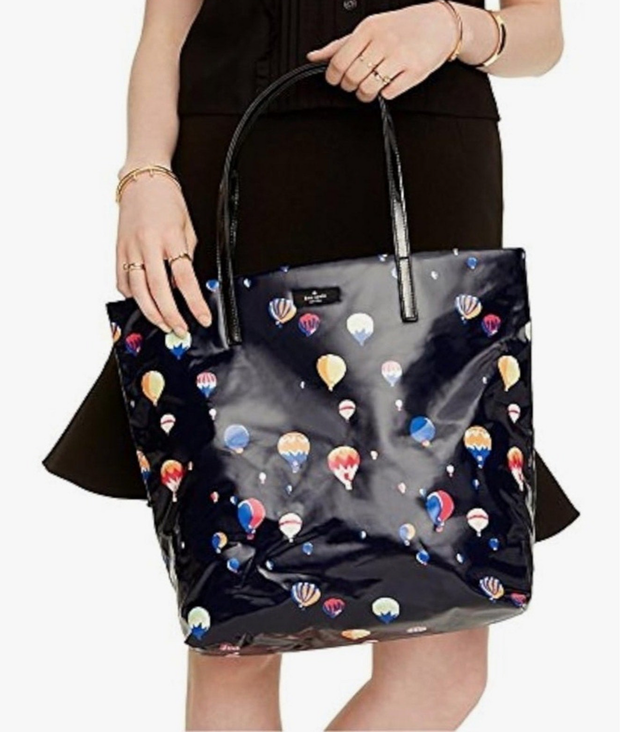 Kate Spade Daycation Hot Air Balloon Bon Shopper Tote, Navy