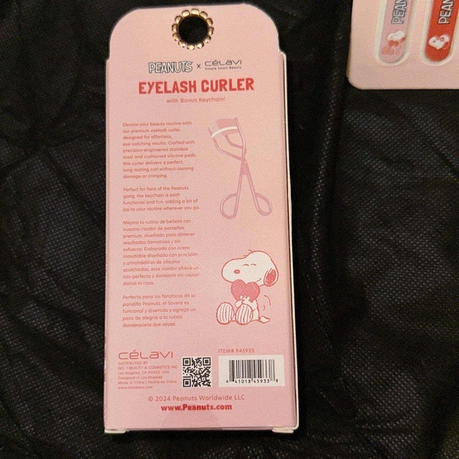 Limited Edition-Peanuts Love Letter Headband, Eyelash curler & Tweezer Trio Set