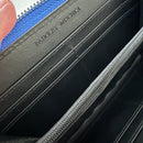BADGLEY MISCHKA Electric Blue Zip Around Wallet