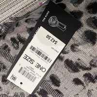 International Concepts I.N.C. Snake Skin metallic thread Shawl/Scarf - NWT