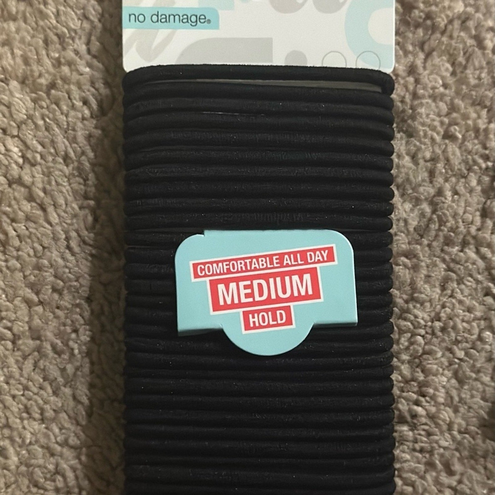 Goody Black Hair Elastics - Medium Hold