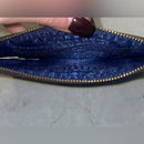 Kate Spade ♠️ Navy wristlet EUC