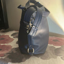 Rosetti Navy Blue Leather Shoulder Bag