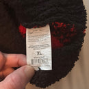 XL Black and Red Checkered Dog Shirt NWOT