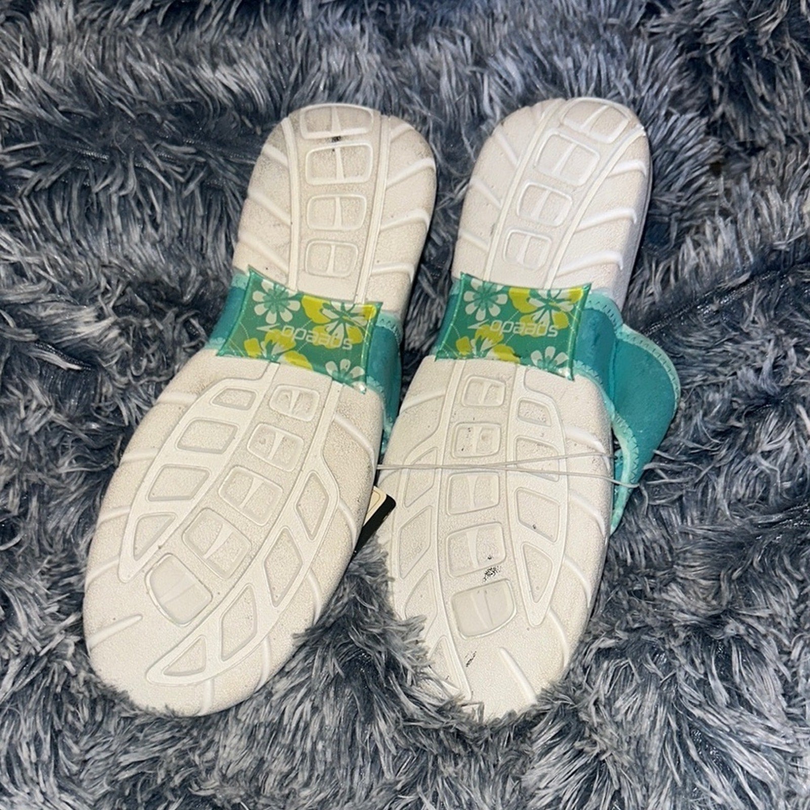 Speedo turquoise Flip Flops