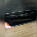 Kurt Geiger LIKE NEW Black Shoreditch with Leopard Pony Hair Sides Purse