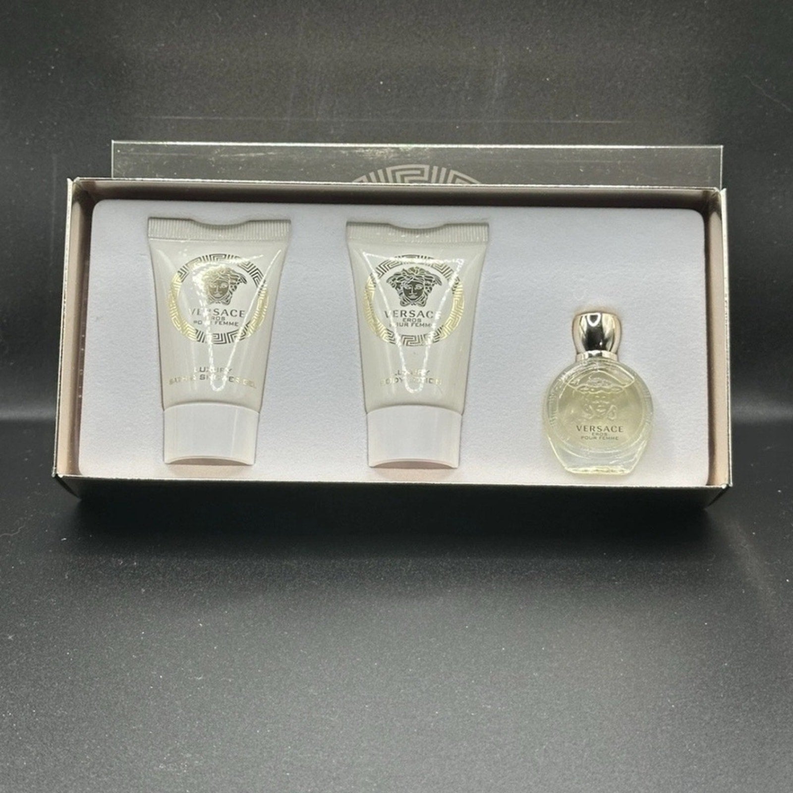 Versace Shower Gel, Body Lotion, Perfume