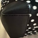 Michael Kors Black & White Polk A Dot Eva Nylon Small Tote