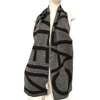 Calvin Klein Black and Gray Hat and Scarf Set NWT