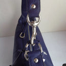 Coach Women's Blue Leather Shoulder Bag