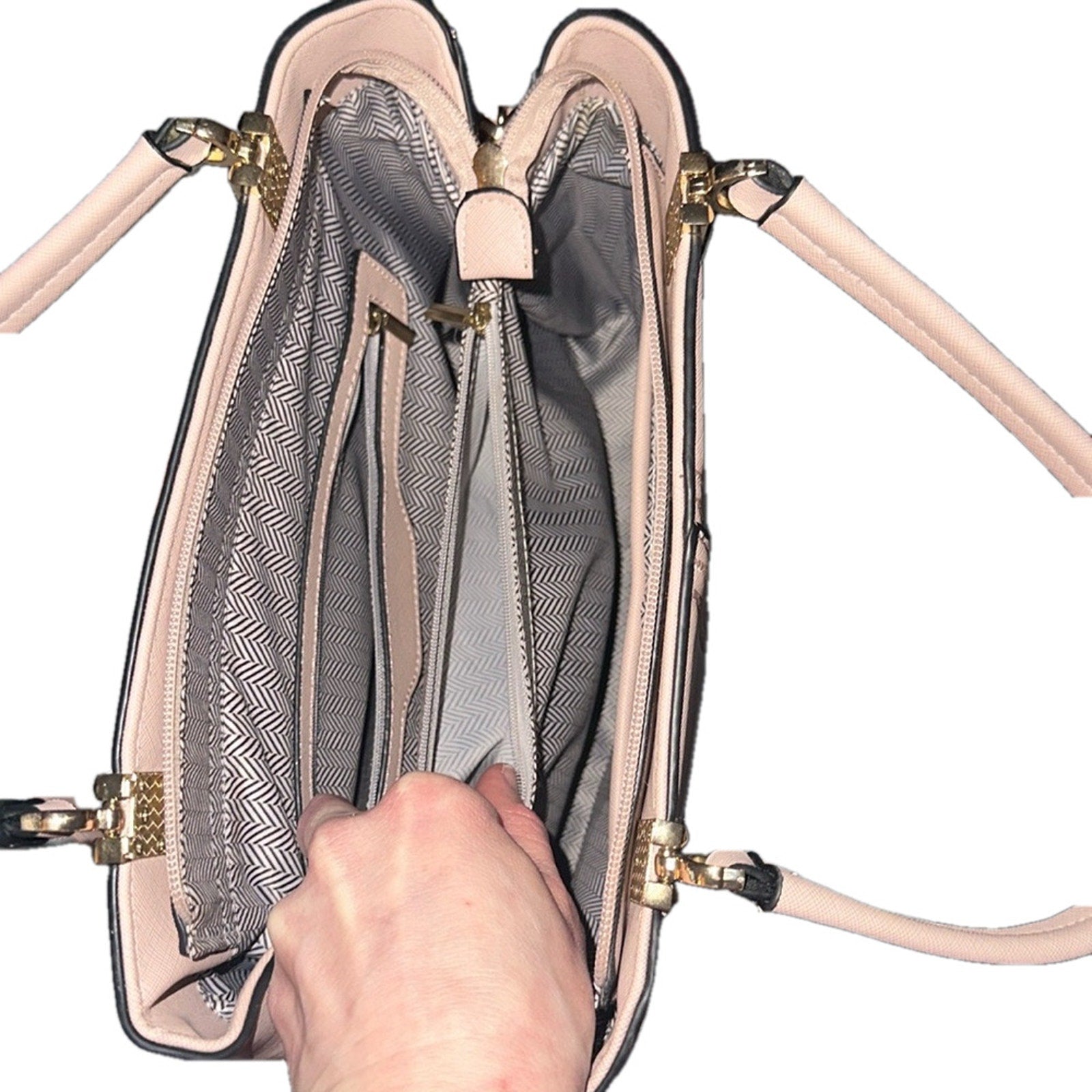 On 34th, Robbinn Medium Pink Satchel, Created for Macy's NWOT