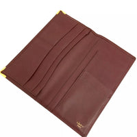 Vintage Cartier Leather Bifold Checkbook EUC