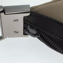 VINTAGE GUCCI shoulder bag khaki canvas plain 35098 3444 EUC