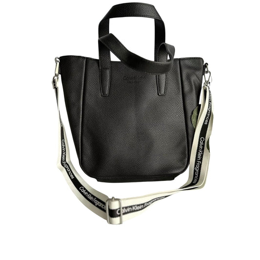 Celvin Klein Small Black tote With Sports Strap