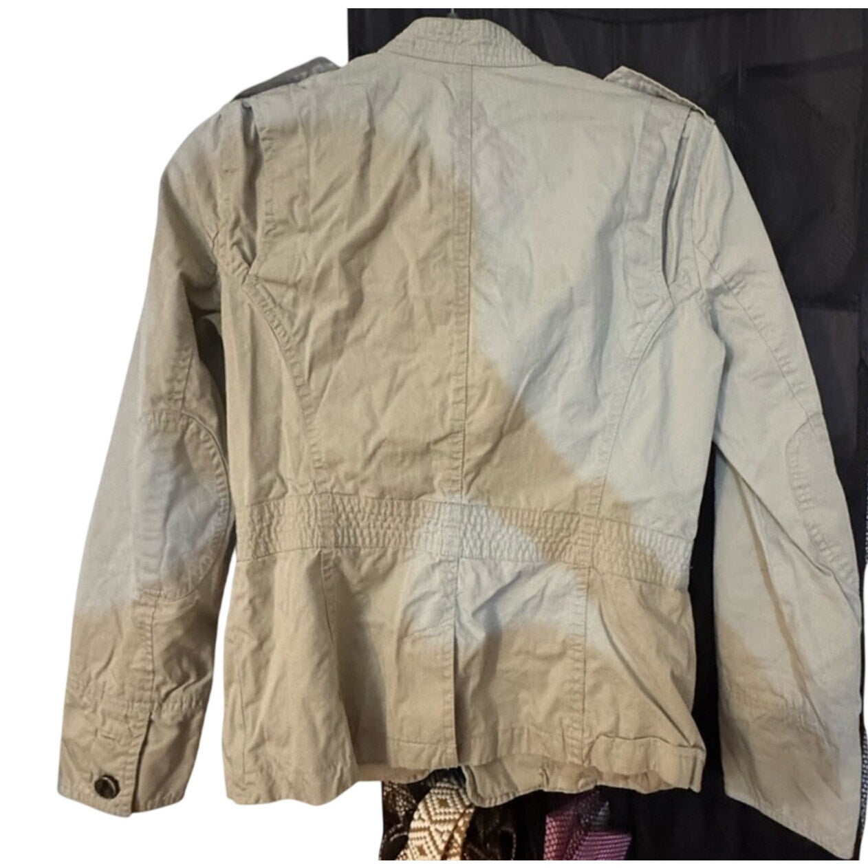 H&M Beige Military Style Jacket