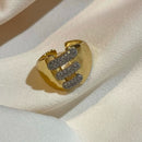 NEW 18K GOLD PLATED RING