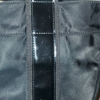Tory Burch Black Nylon and Leather Ella Tote