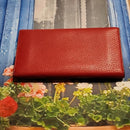 MK Red Pebble Leather  Wallet  EUC ✨️ Host Pick. BUY NOW PRICE 💰