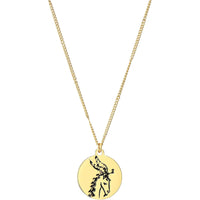 Kate Spade New York in the Stars Golden Tone Chain Capricorn Charm Goat Symbol