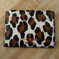 Kate Spade ♠️ Leopard Card Holder NWOT
