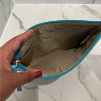 KATE SPADE HEART PRINT ZIPPER CLUTH WALLET