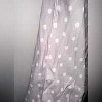 Lands End Gray Polka Dot Short-sleeve Nightgown