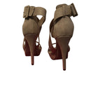 Dream Pairs Women's Beige Strappy Heels