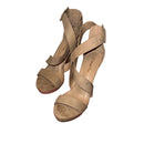 Dream Pairs Women's Beige Strappy Heels