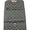 Coach Black Canvis Long Wallet