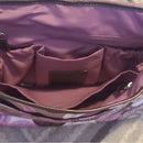 Coach Signature Snaphead F18377 Pink & Purple Multifunction Diaper Bag