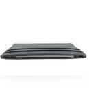 Burberry Sandon Card Case Wallet Embossed Logo Leather Storm Grey *NWT*