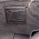 Coach Black Leather Shoulder Bag with Dust Cover