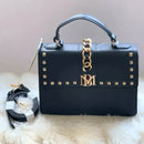 Black Studded Badgley Mischka Crossbody Bag NIP