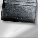 COACH $250 MSRP NEW Men’s Slim Billfold Wallet ~ Yellow Varsity Stripe NWT