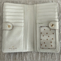 Kate Spade Madison Saffiano Leather Slim Bifold Wallet  EUC