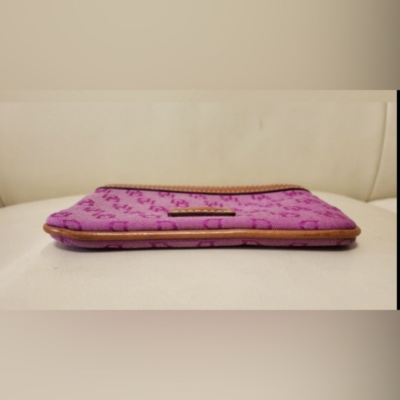 Purple Dooney Burke coin/card wallet
