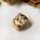 NEW 18K GOLD PLATED RING