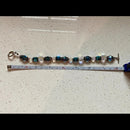 Kali Swarovski Bracelet Black and Clear Crystal Beaded Bracelet