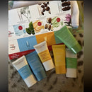 Clarins Travel 6 pc Skincare Set with Holographic Bag