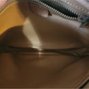 Vintage Dark Brown Leather Celine UNISEX Macadam Clutch bag